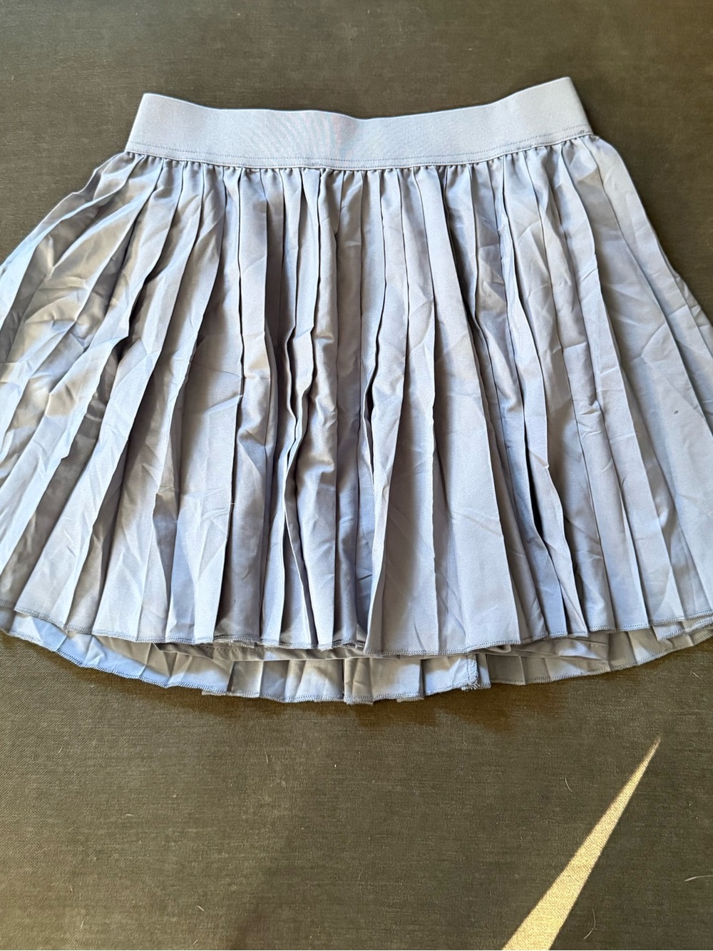 Dress Forum Light Blue Pleated Skater Skort